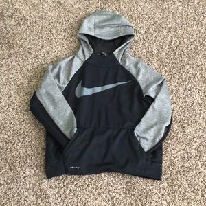 Nike Dri-Fit Grey and black sweatshirt